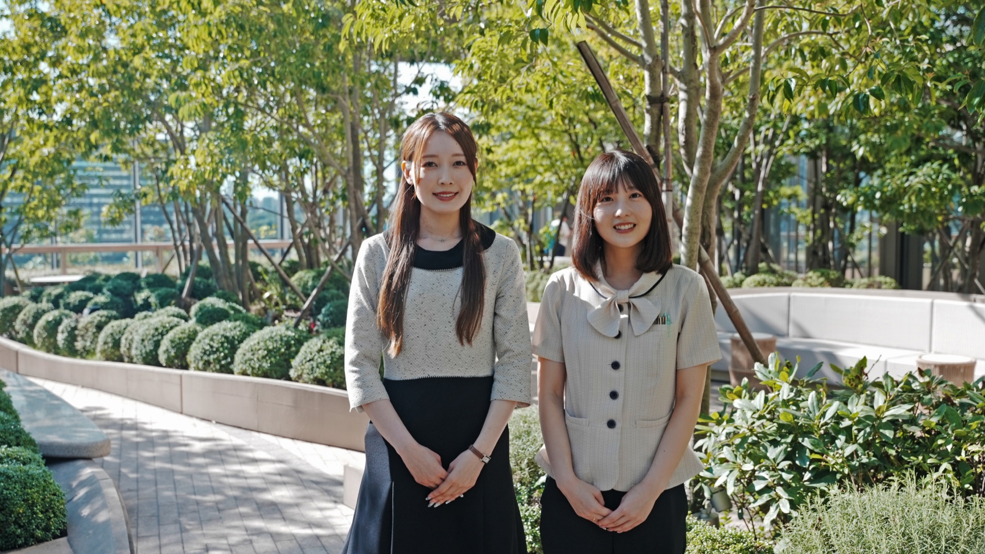 総務部の吉田と植田